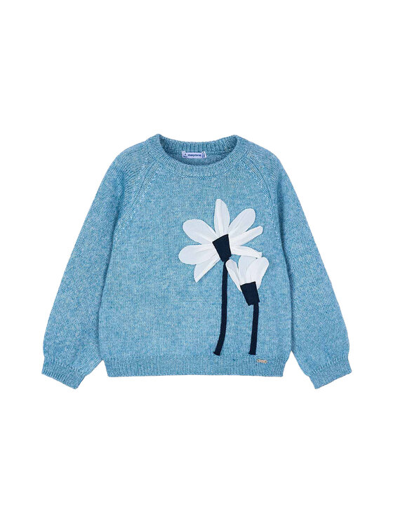 Свитер regular fit 4308 Mayoral, синий 
Свитер regular fit 4308 Mayoral, синий