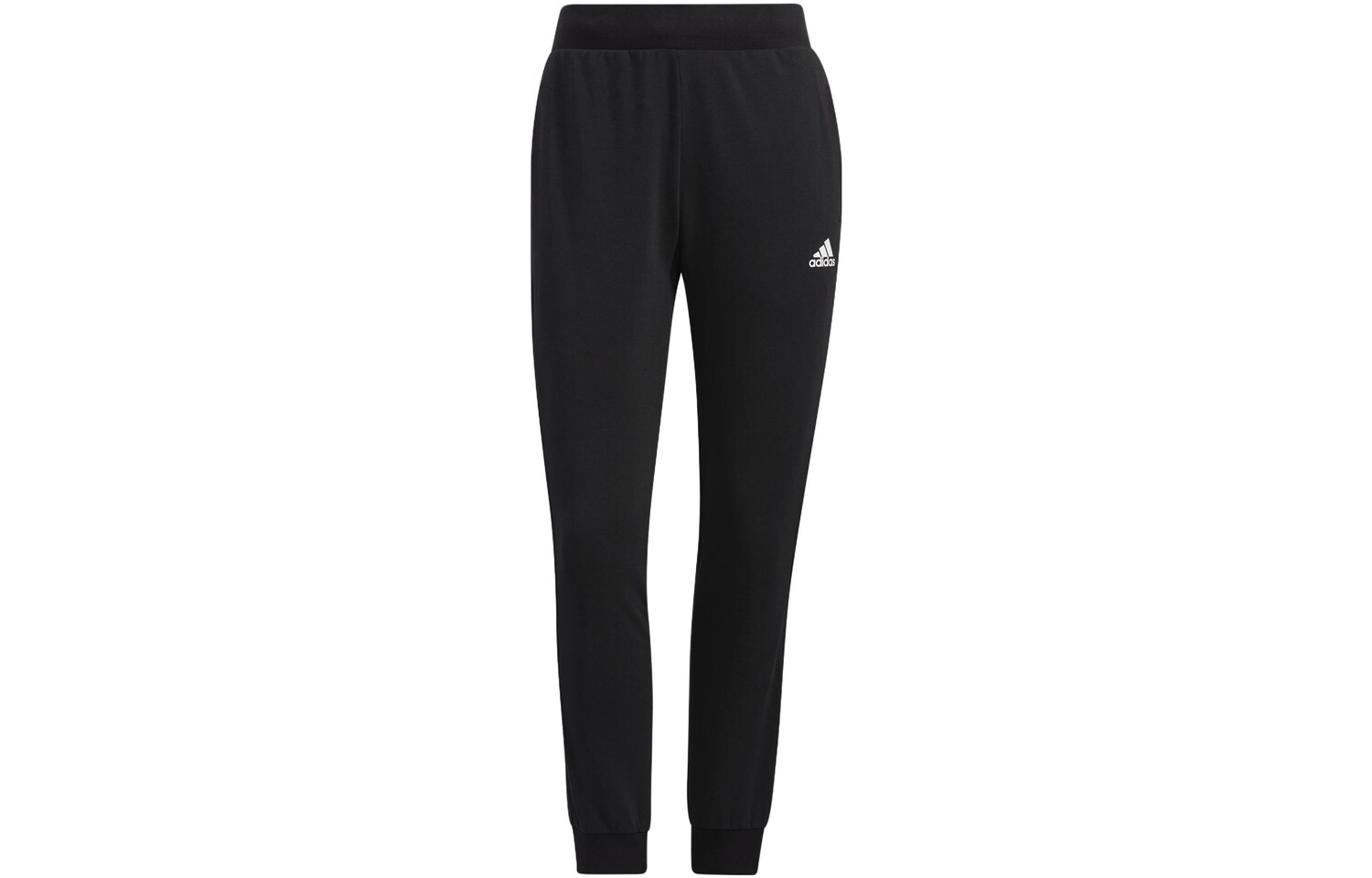 Трикотажные спортивные штаны женские черные Adidas 
Трикотажные спортивные штаны женские черные Adidas