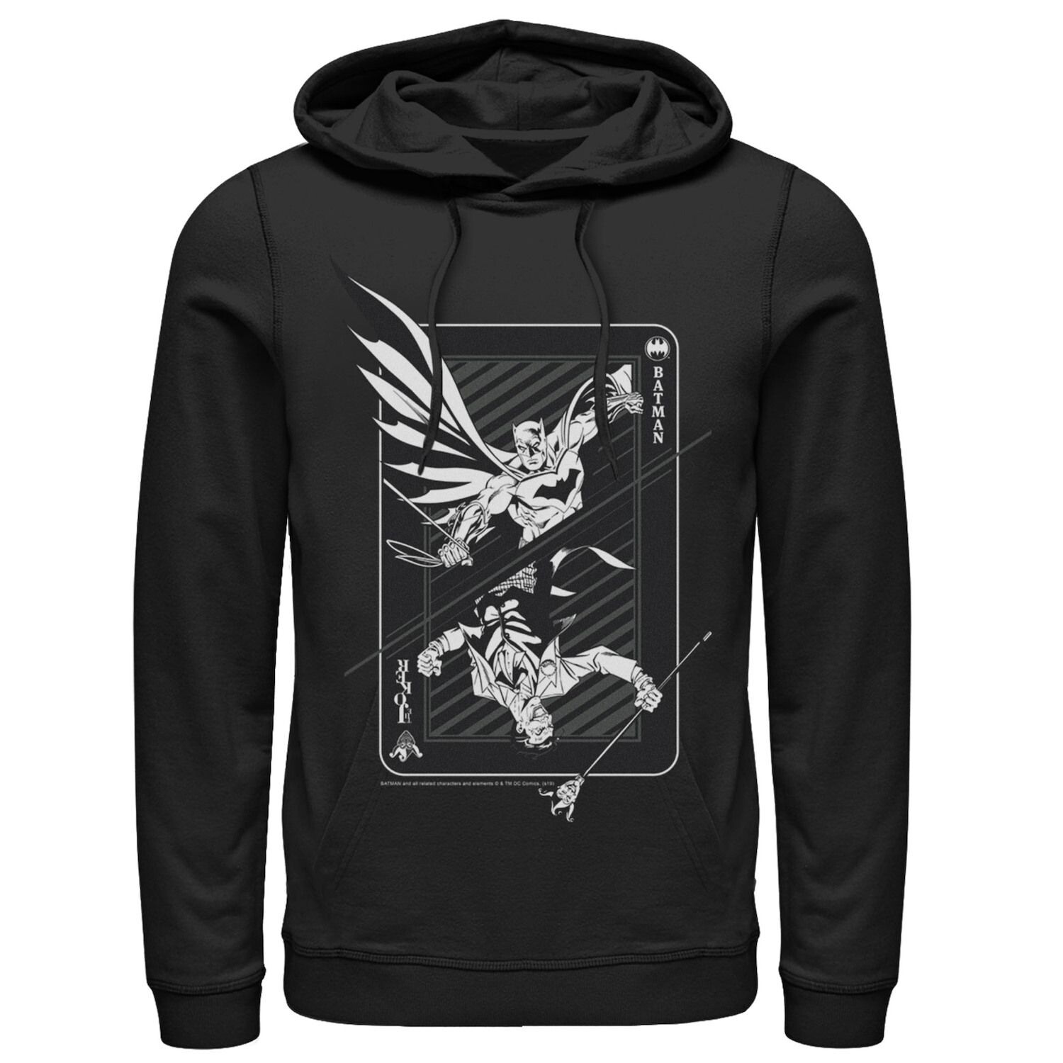 Мужская толстовка с плакатом и плакатом с изображением Бэтмена и Джокера DC Comics
Мужская толстовка с плакатом и плакатом с изображением Бэтмена и Джокера DC Comics