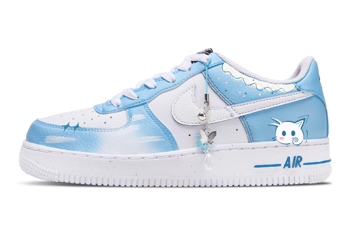 Air Force 1 White Blue Bunny нескользящие увеличивающие рост низкие детские скейтбординг кроссовки небесно- подростки Nike, синий
Air Force 1 White Blue Bunny нескользящие увеличивающие рост низкие детские скейтбординг кроссовки небесно- подростки Nike, синий