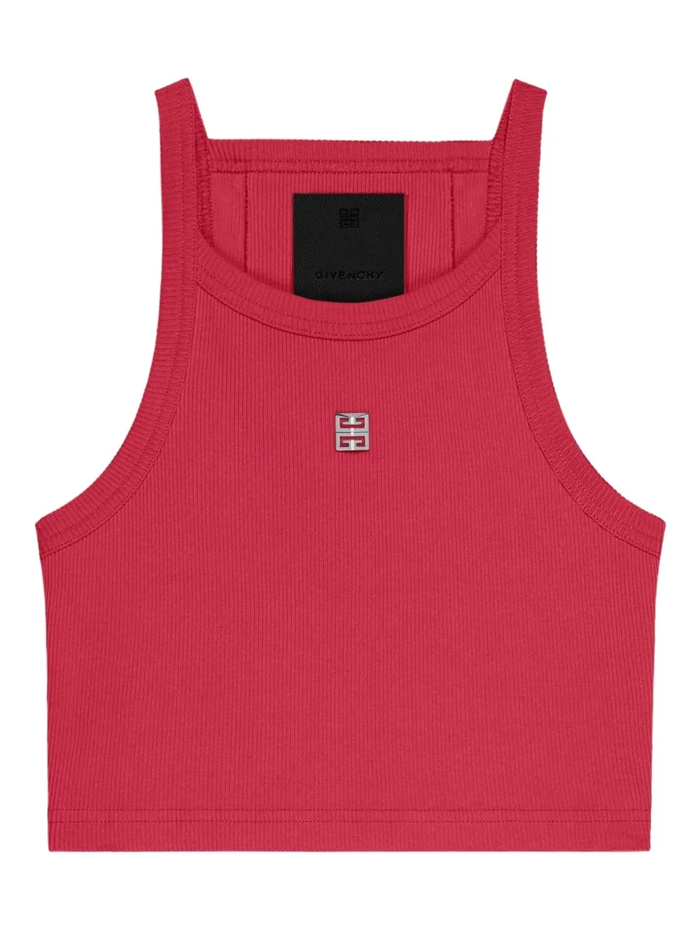 Майка с ребристым логотипом Givenchy, красный
Майка с ребристым логотипом Givenchy, красный