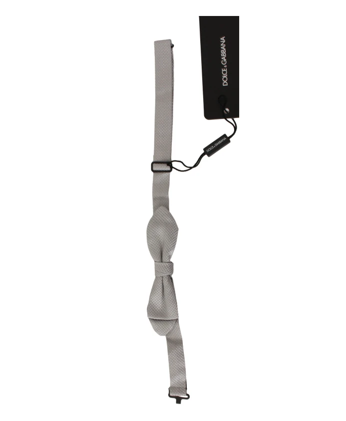 Регулируемый галстук-бабочка из шелкового фая Dolce & Gabbana, серый
Регулируемый галстук-бабочка из шелкового фая Dolce & Gabbana, серый