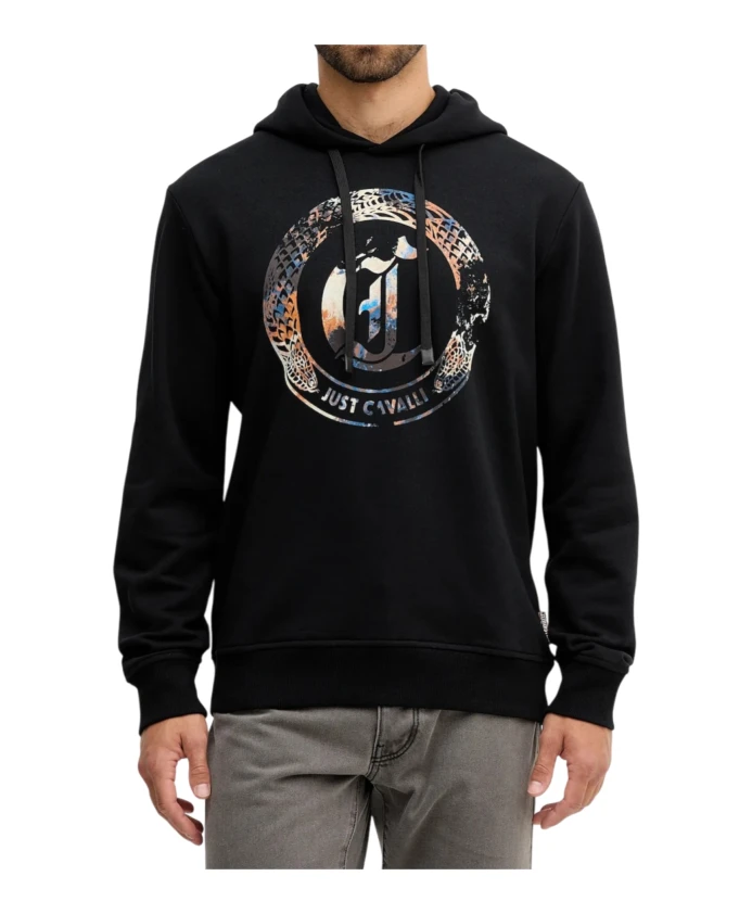 Толстовка с капюшоном Roberto Cavalli, черный
Толстовка с капюшоном Roberto Cavalli, черный