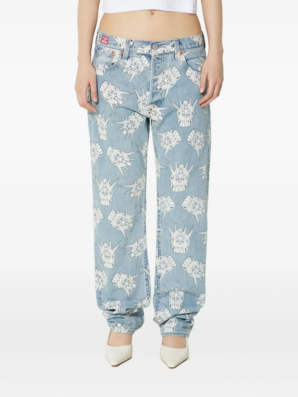 Джинсы Seed '93 501 из коллаборации с Gundam Levi'S, синий
Джинсы Seed '93 501 из коллаборации с Gundam Levi'S, синий