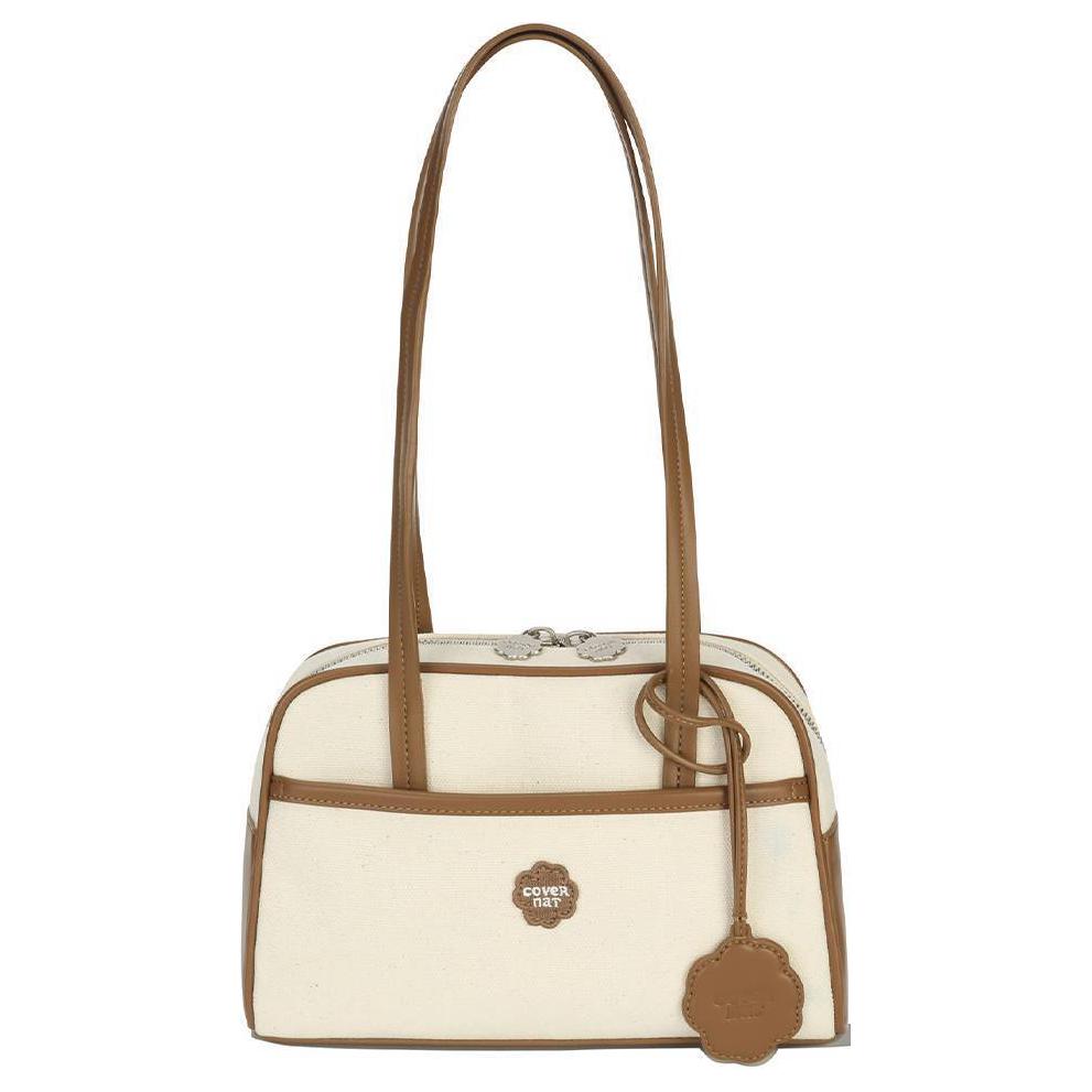 COVERNAT Хлопковая сумка среднего размера женская коричневая, Brown
COVERNAT Хлопковая сумка среднего размера женская коричневая, Brown