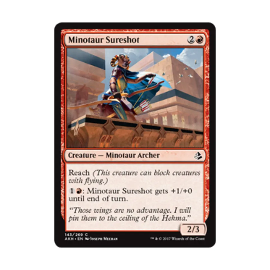 CCG Минотавр Сурешот (U), MTG - Amonkhet
CCG Минотавр Сурешот (U), MTG - Amonkhet