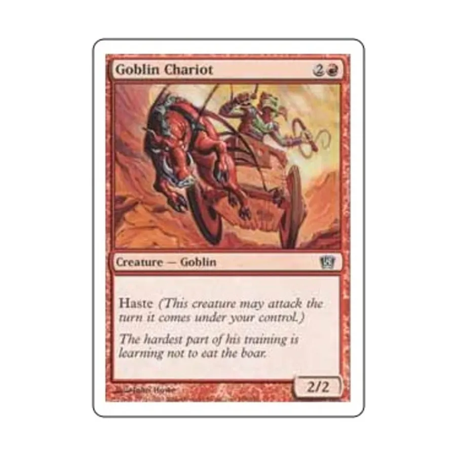 CCG Колесница гоблина (клавиша C), MTG - 8th Edition
CCG Колесница гоблина (клавиша C), MTG - 8th Edition