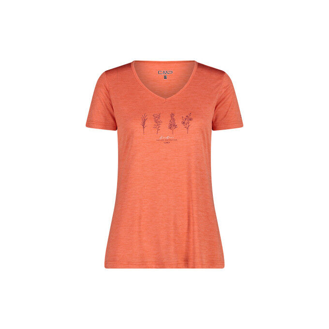 Женская футболка CMP с широким воротником из легкого трикотажа
Женская футболка CMP с широким воротником из легкого трикотажа