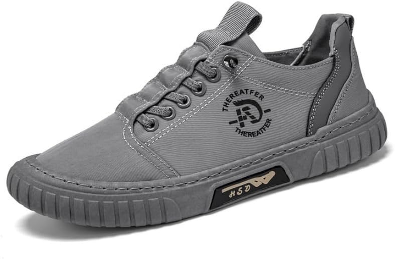 Мужские спортивные кроссовки с однотонным верхом и низкой шнуровкой - мягкая подошва для ходьбы на свежем воздухе Hoalox, серый
Мужские спортивные кроссовки с однотонным верхом и низкой шнуровкой - мягкая подошва для ходьбы на свежем воздухе Hoalox, серый