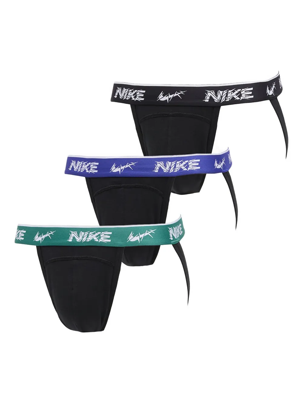 Эластичные трусы с логотипом на поясе (упаковка из трёх штук) Nike, черный
Эластичные трусы с логотипом на поясе (упаковка из трёх штук) Nike, черный