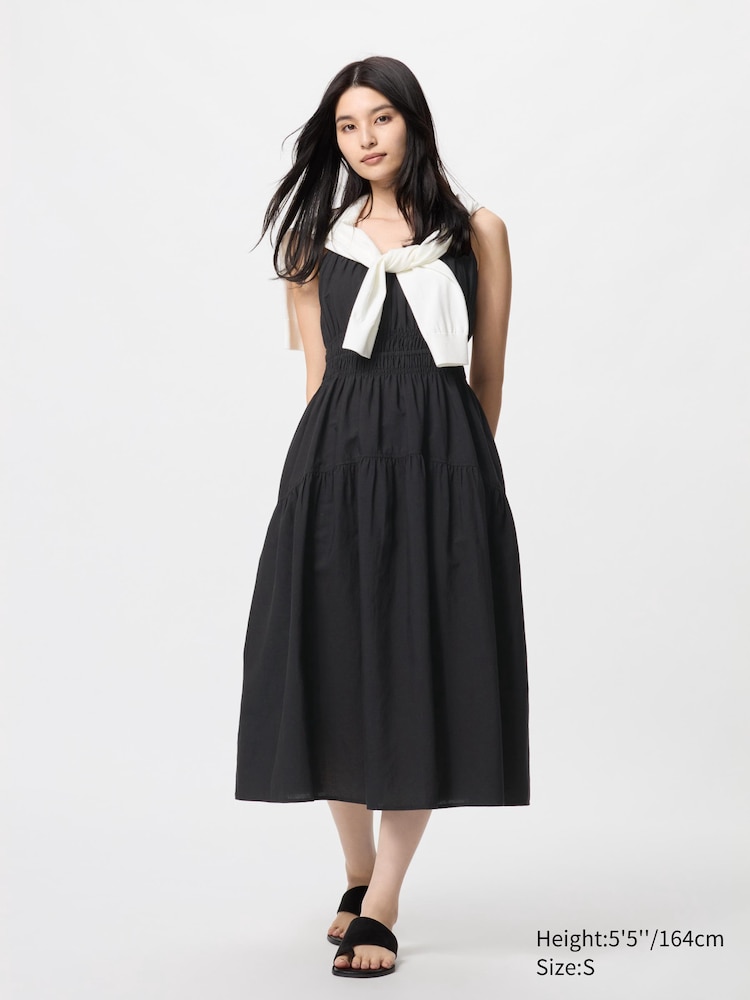 Платье-Комбинация из льна Uniqlo, цвет 09 черный
Платье-Комбинация из льна Uniqlo, цвет 09 черный