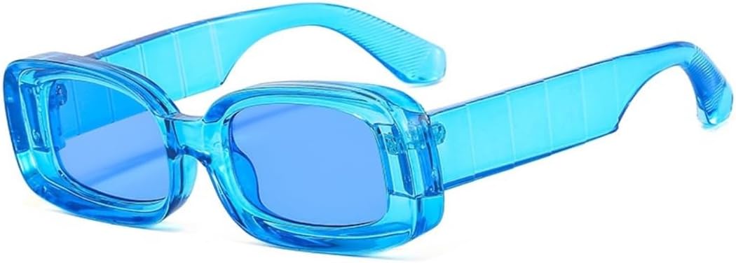 Солнцезащитные очки для мужчин и женщин - защита UV400 - маленькая оправа, линзы конфетных цветов, для занятий спортом на открытом воздухе и вождения DSVIGF, Blue Blue
Солнцезащитные очки для мужчин и женщин - защита UV400 - маленькая оправа, линзы конфетных цветов, для занятий спортом на открытом воздухе и вождения DSVIGF, Blue Blue