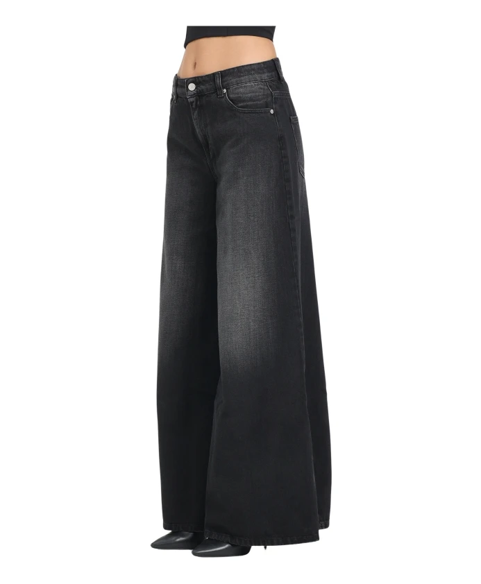 Черные джинсы с широкими штанинами Vicolo, черный
Черные джинсы с широкими штанинами Vicolo, черный