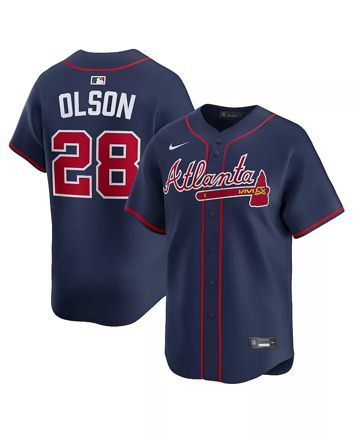 Мужская альтернативная ограниченная футболка Atlanta Braves Matt Olson в синем цвете Nike
Мужская альтернативная ограниченная футболка Atlanta Braves Matt Olson в синем цвете Nike