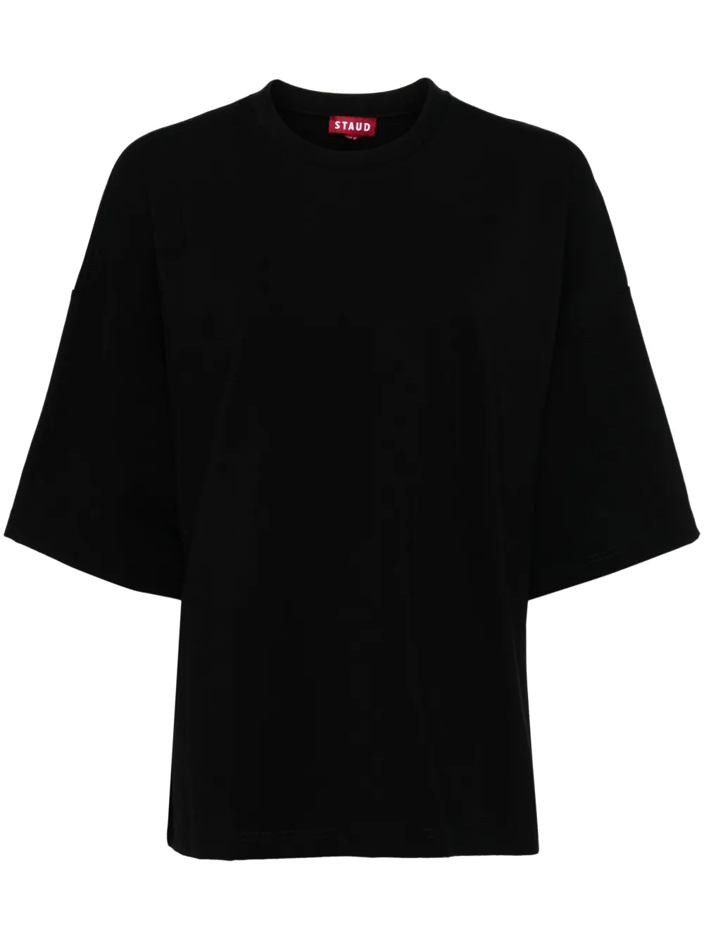 Футболка с прямым подолом STAUD, черный
Футболка с прямым подолом STAUD, черный