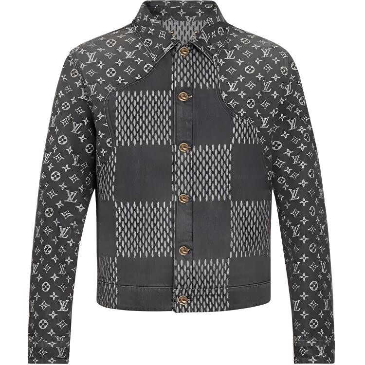 Мужская джинсовая куртка Louis Vuitton, черный
Мужская джинсовая куртка Louis Vuitton, черный