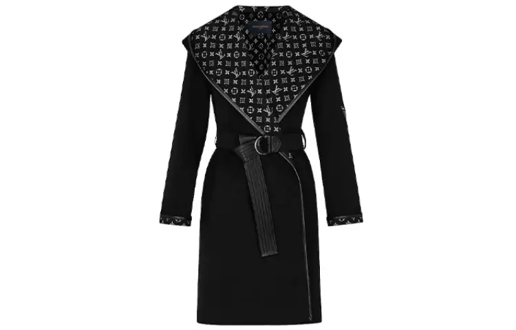 Пальто женское Louis Vuitton с логотипом на подкладке, черный
Пальто женское Louis Vuitton с логотипом на подкладке, черный