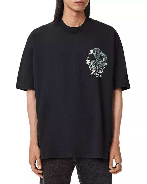 Футболка «Укус змеи» Allsaints, черный
Футболка «Укус змеи» Allsaints, черный