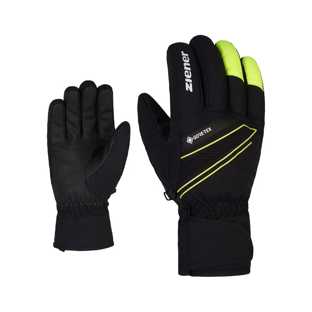 Перчатки Ziener Gunar GTX, черный 
Перчатки Ziener Gunar GTX, черный