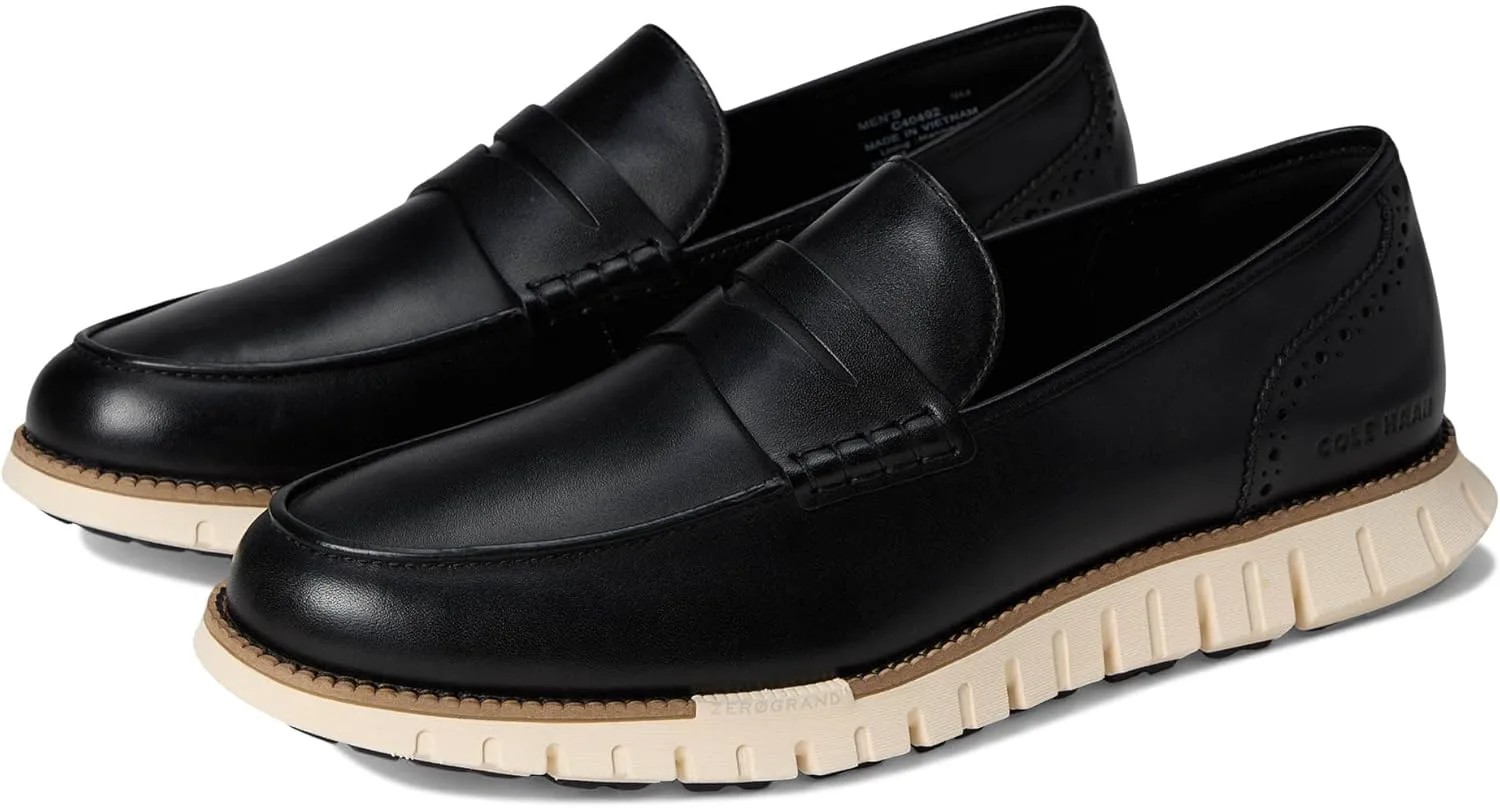 Лоферы Cole Haan Mens Zerogrand Remastered, черный/слоновая кость
Лоферы Cole Haan Mens Zerogrand Remastered, черный/слоновая кость