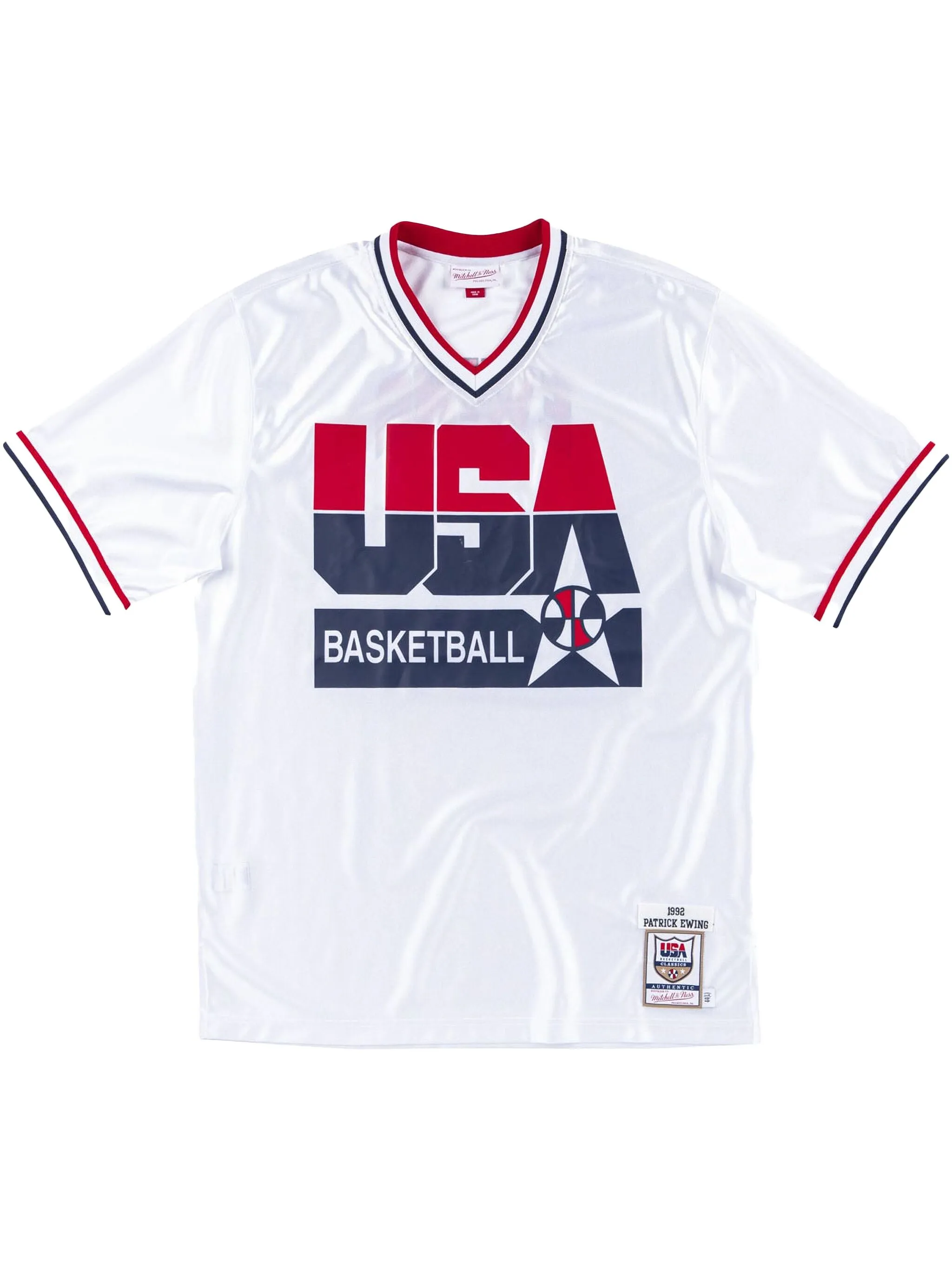 Топ Team USA 1992 Patrick Ewing Mitchell & Ness, белый
Топ Team USA 1992 Patrick Ewing Mitchell & Ness, белый