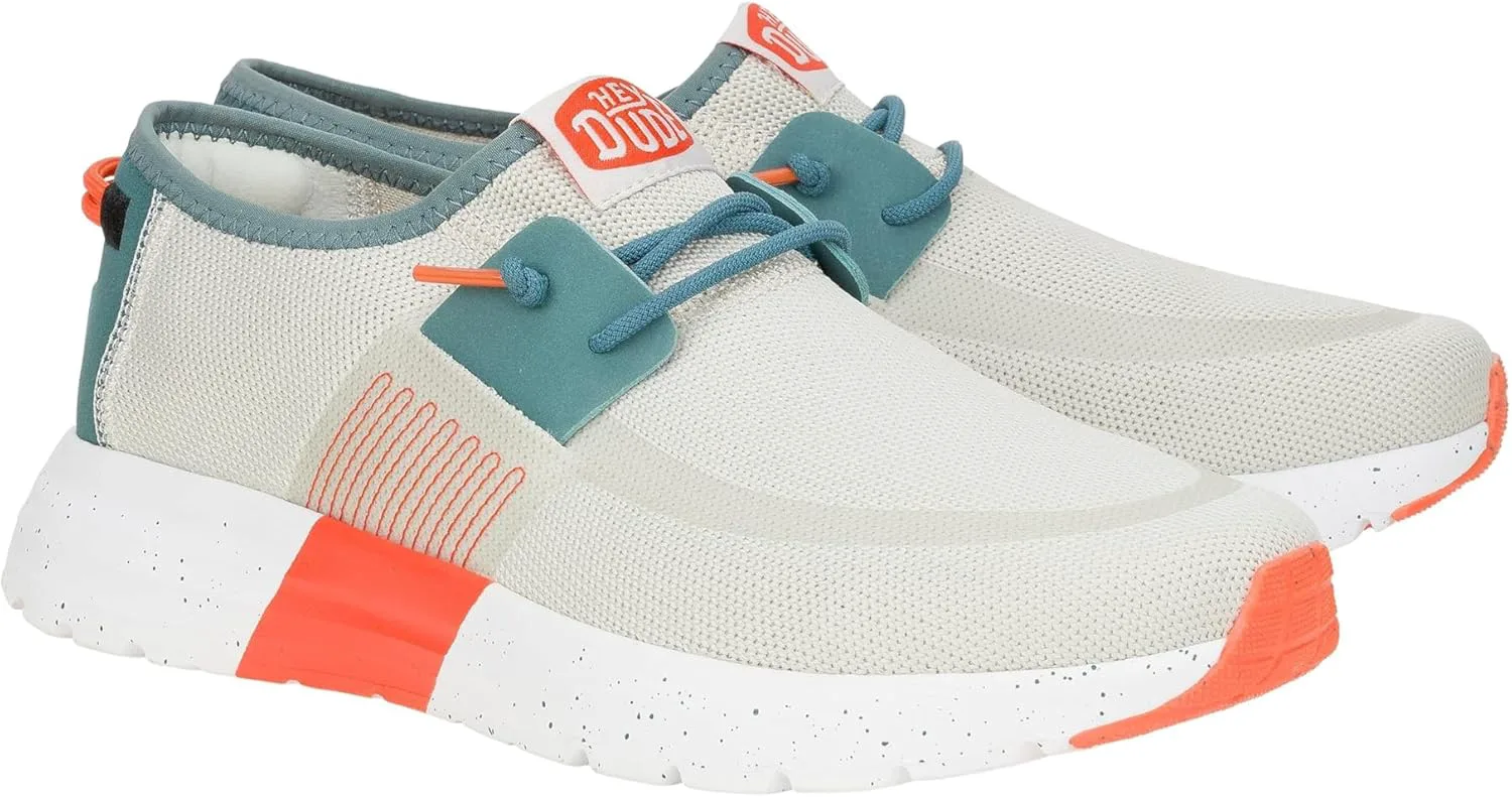 Лоферы Hey Dude Mens Sirocco M Active HEYDUDE, серый/оранжевый
Лоферы Hey Dude Mens Sirocco M Active HEYDUDE, серый/оранжевый