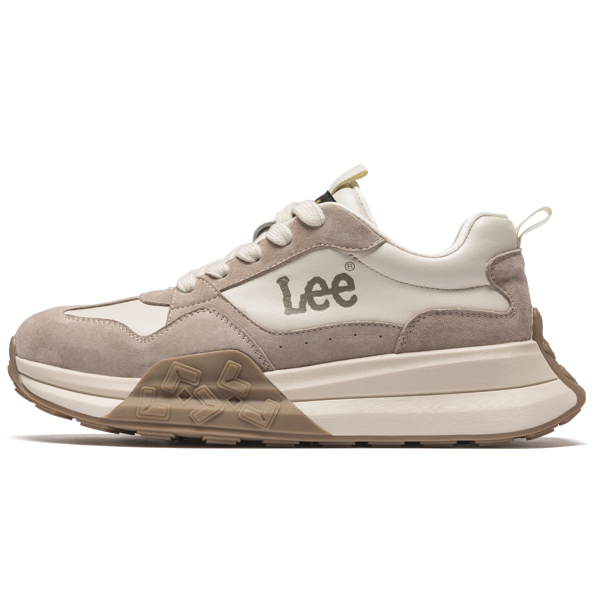 Lee Повседневные туфли мужские низкие цвета хаки/черно-белые
Lee Повседневные туфли мужские низкие цвета хаки/черно-белые