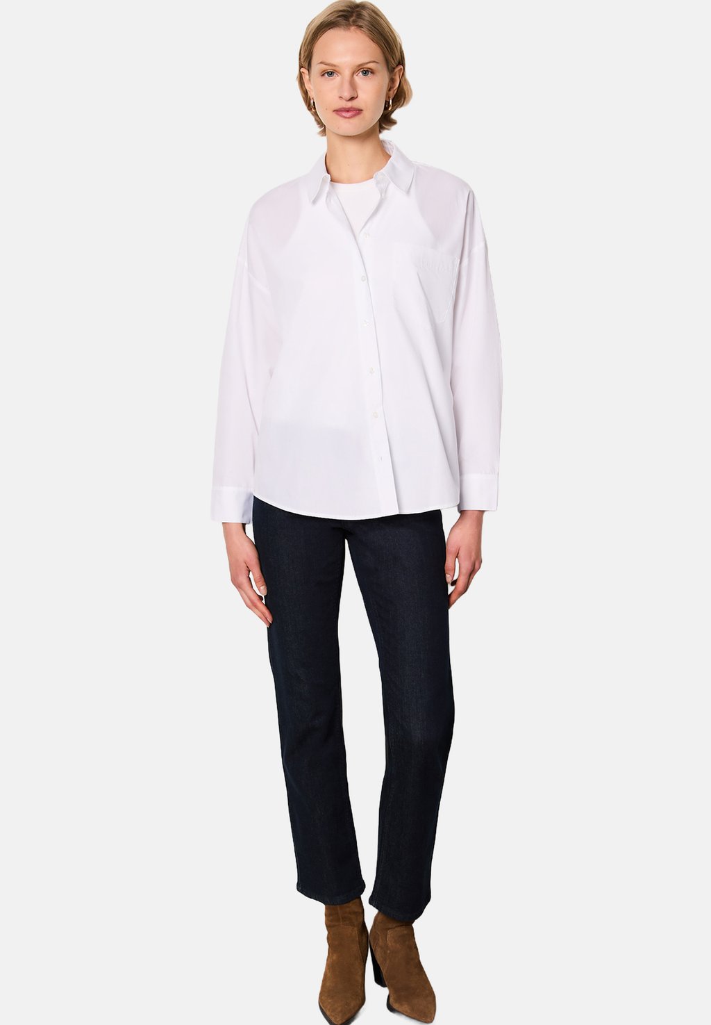 Блузка на пуговицах ELEANOR Etam, белый
Блузка на пуговицах ELEANOR Etam, белый