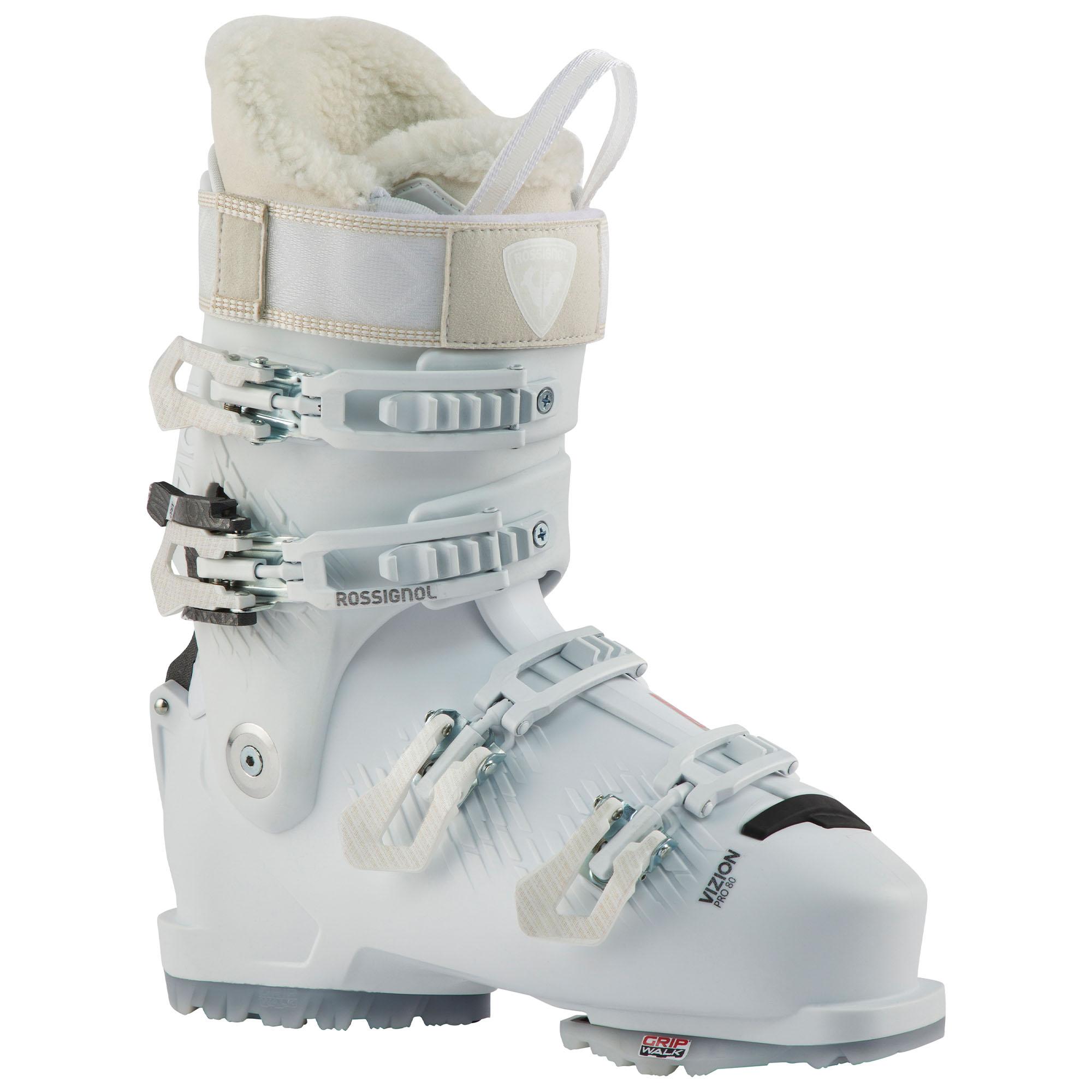 Женские лыжные ботинки Vizion 4B Pro 80 GripWalk '26 Rossignol, White
Женские лыжные ботинки Vizion 4B Pro 80 GripWalk '26 Rossignol, White