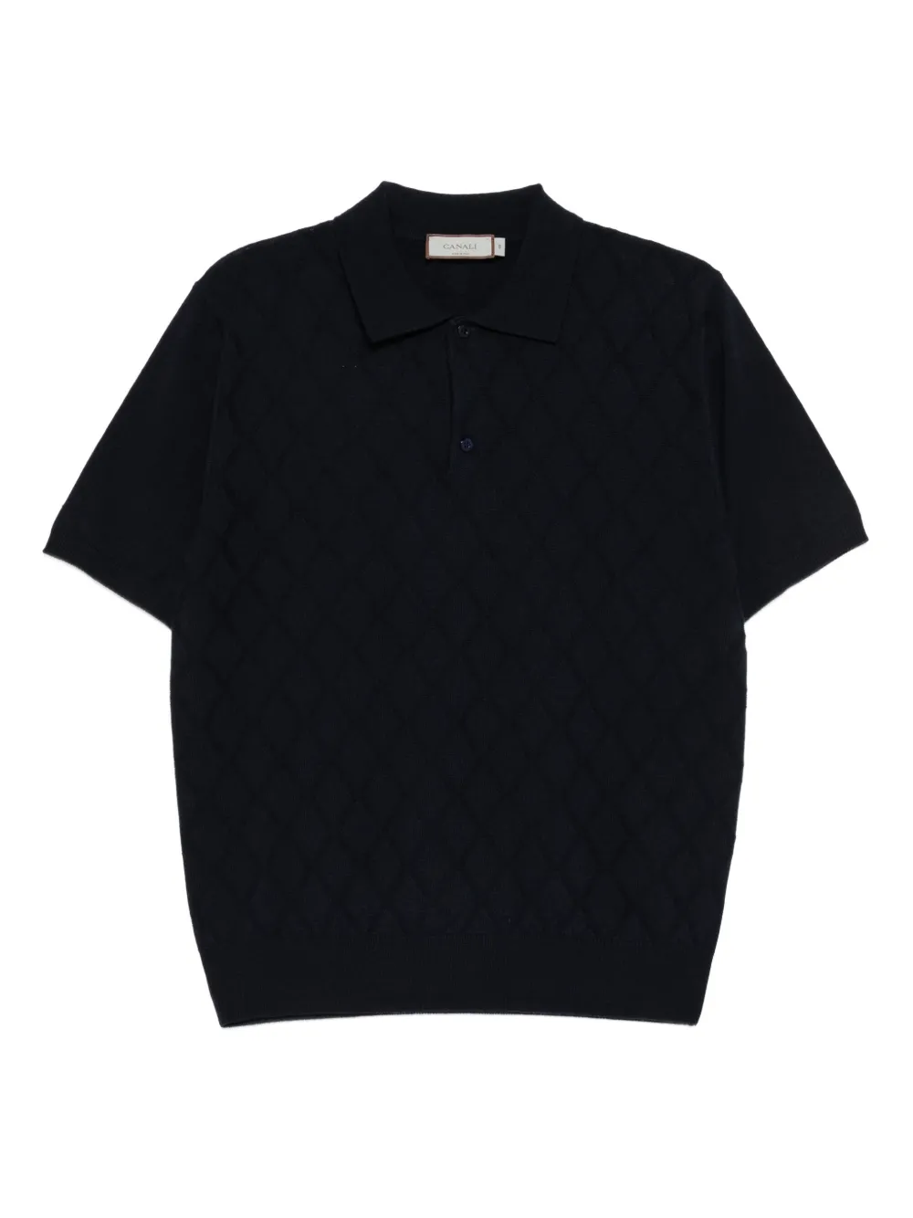 Шерстяная рубашка-поло Canali, синий
Шерстяная рубашка-поло Canali, синий
