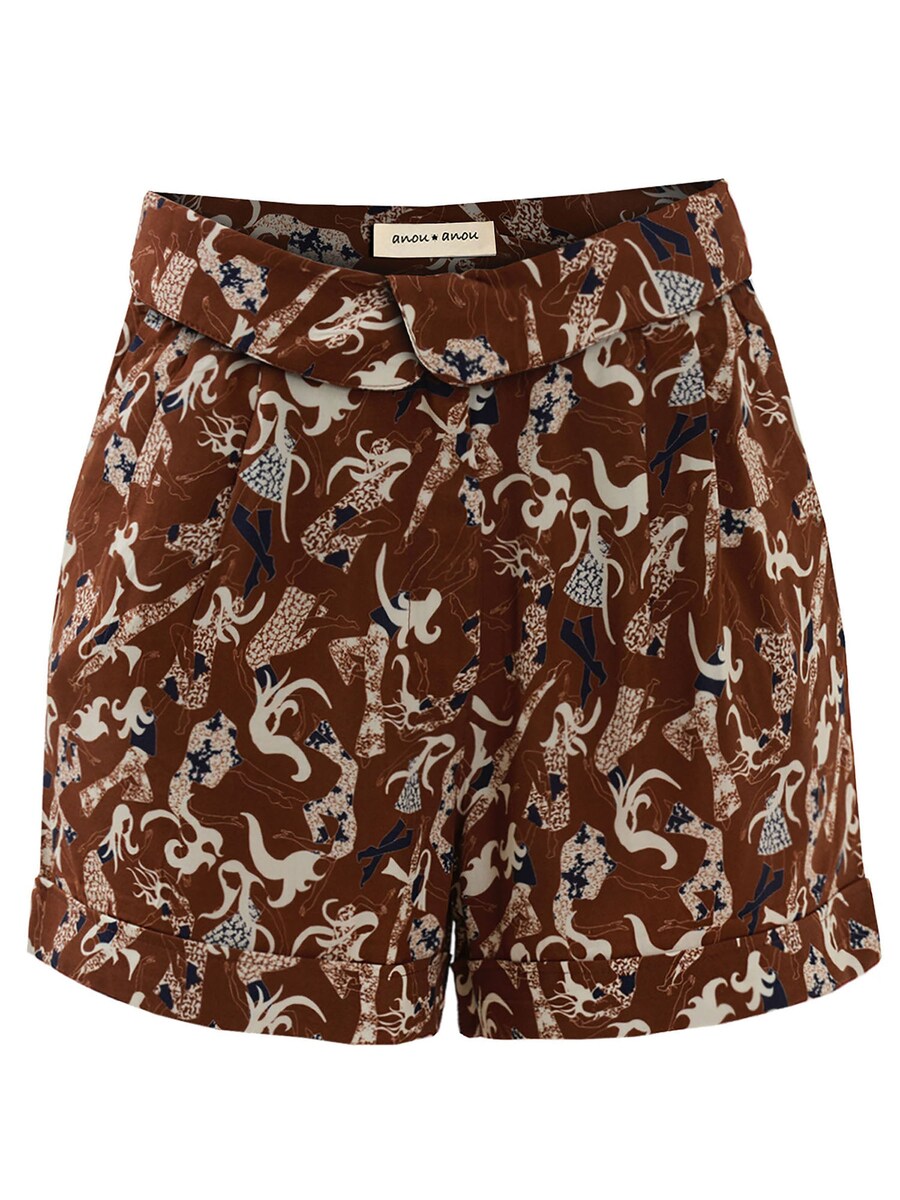 Обычные брюки Anou Anou, коричневый
Обычные брюки Anou Anou, коричневый