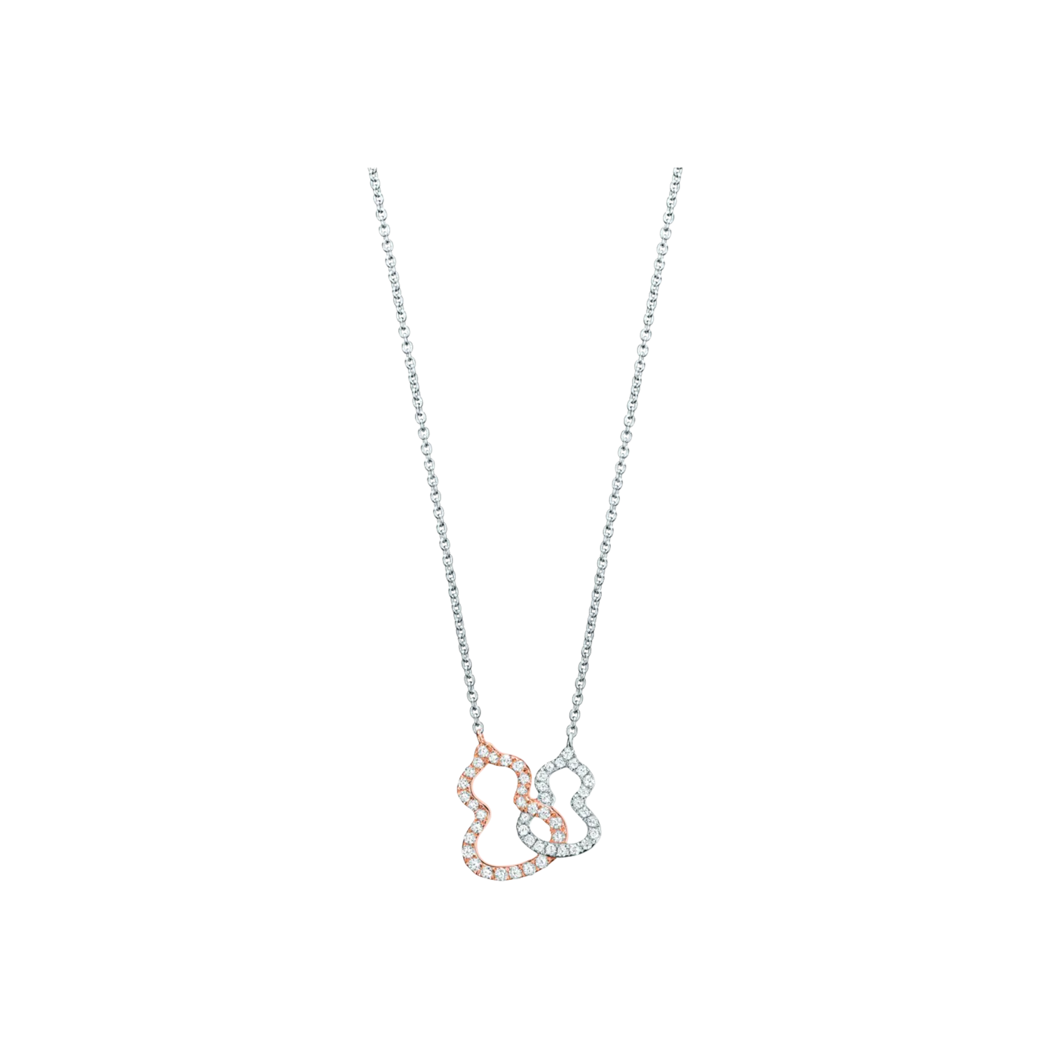 Колье Qeelin Wulu из розового и белого золота с бриллиантами
Колье Qeelin Wulu из розового и белого золота с бриллиантами