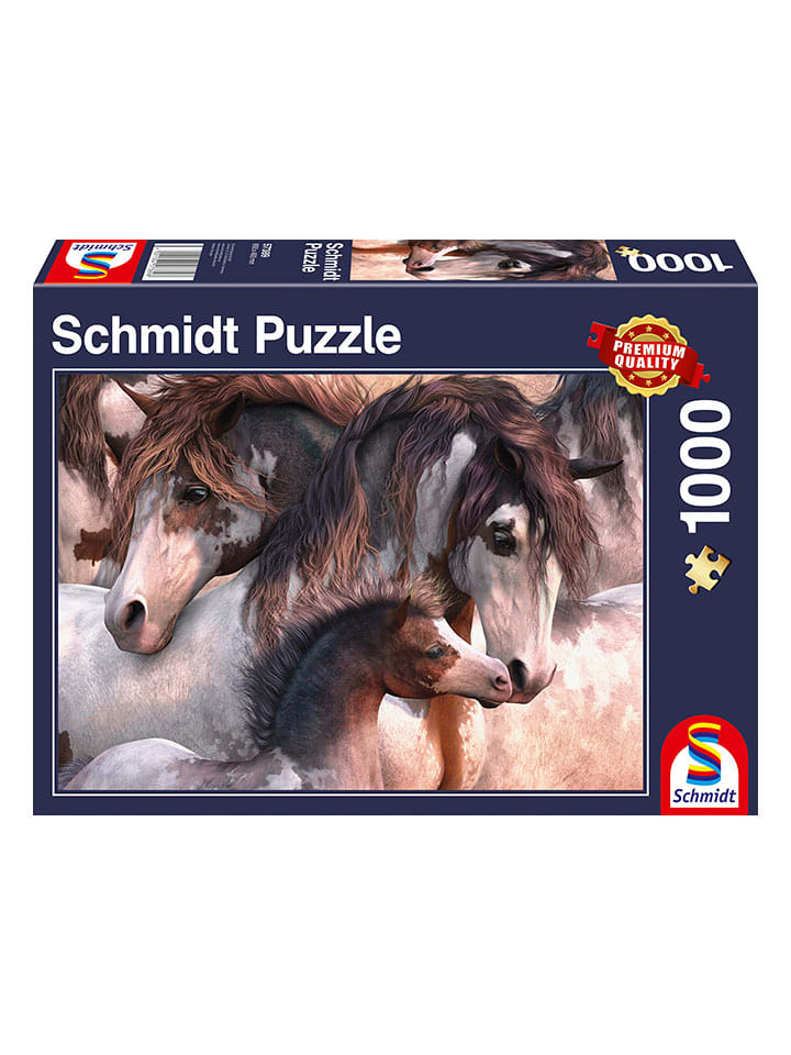 Пазл из 1000 деталей «Стадо пинто» - для детей от 6 лет и старше
Пазл из 1000 деталей «Стадо пинто» - для детей от 6 лет и старше