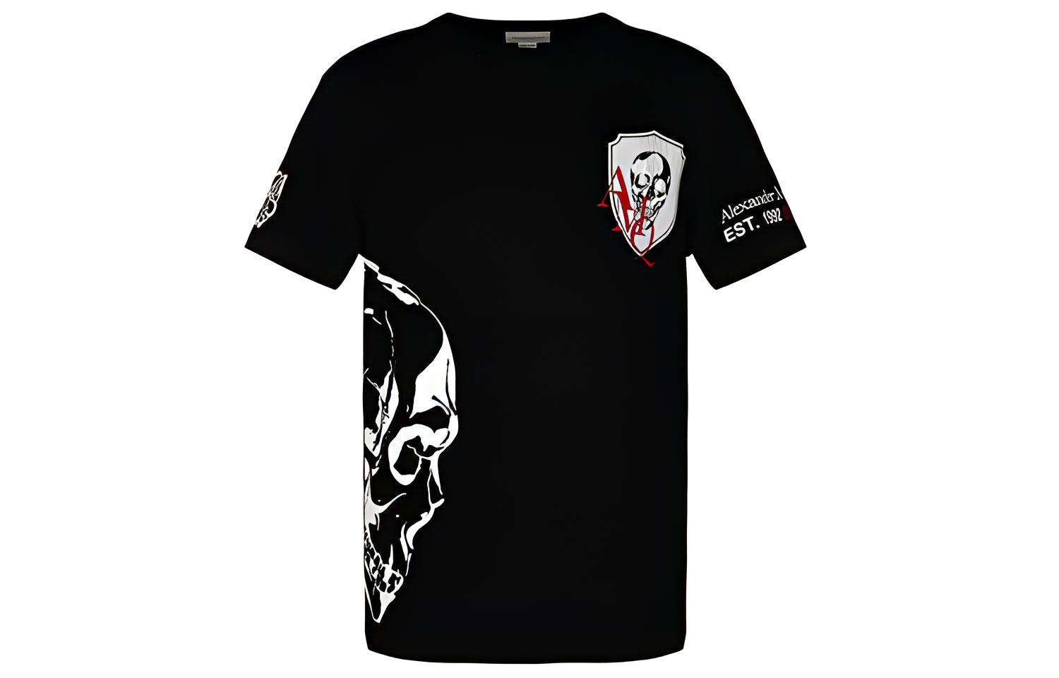 Футболка мужская черная Alexander McQueen
Футболка мужская черная Alexander McQueen