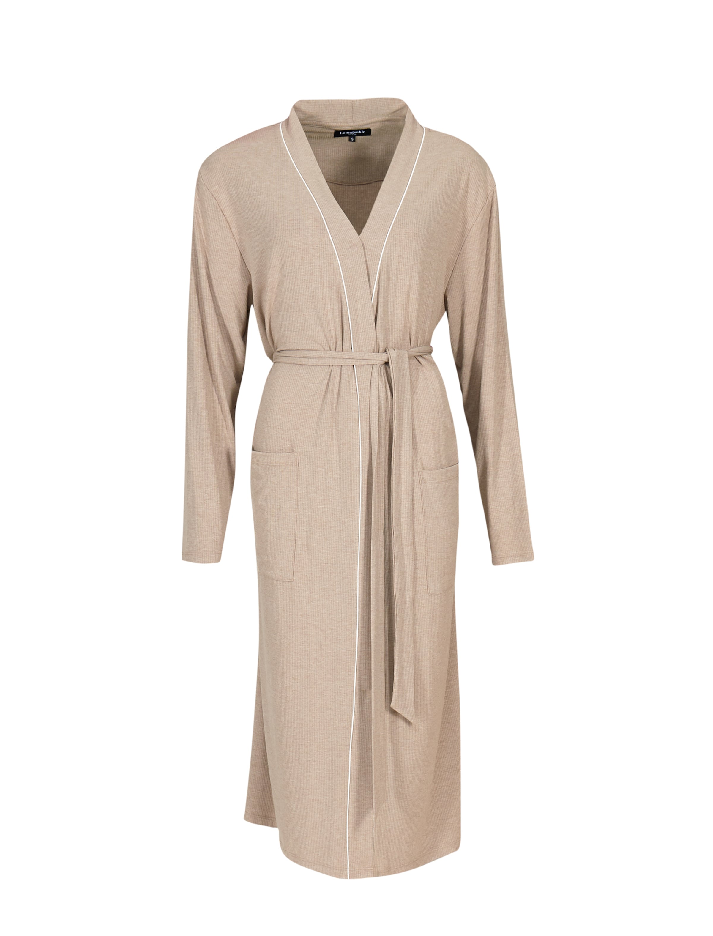 Loungeable Длинный халат в бежевом цвете
Loungeable Длинный халат в бежевом цвете