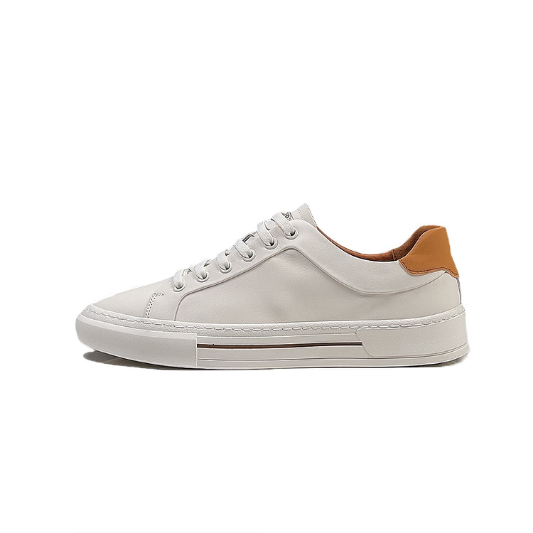 SENJIALUO Мужские низкие скейтерские кеды белые, цвет White
SENJIALUO Мужские низкие скейтерские кеды белые, цвет White