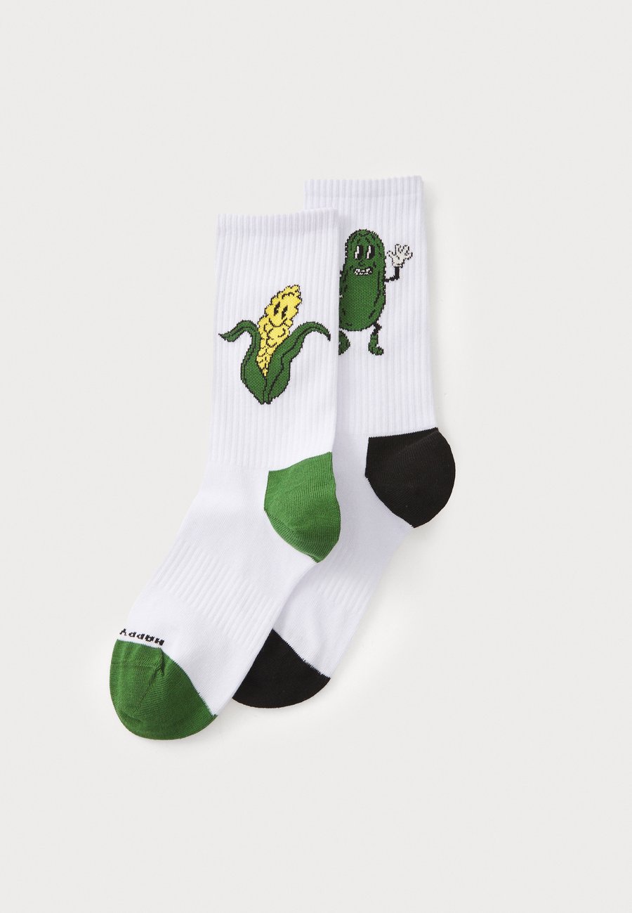 Носки Happy Socks CORN SNEAKER UNISEX 2 PACK, White
Носки Happy Socks CORN SNEAKER UNISEX 2 PACK, White