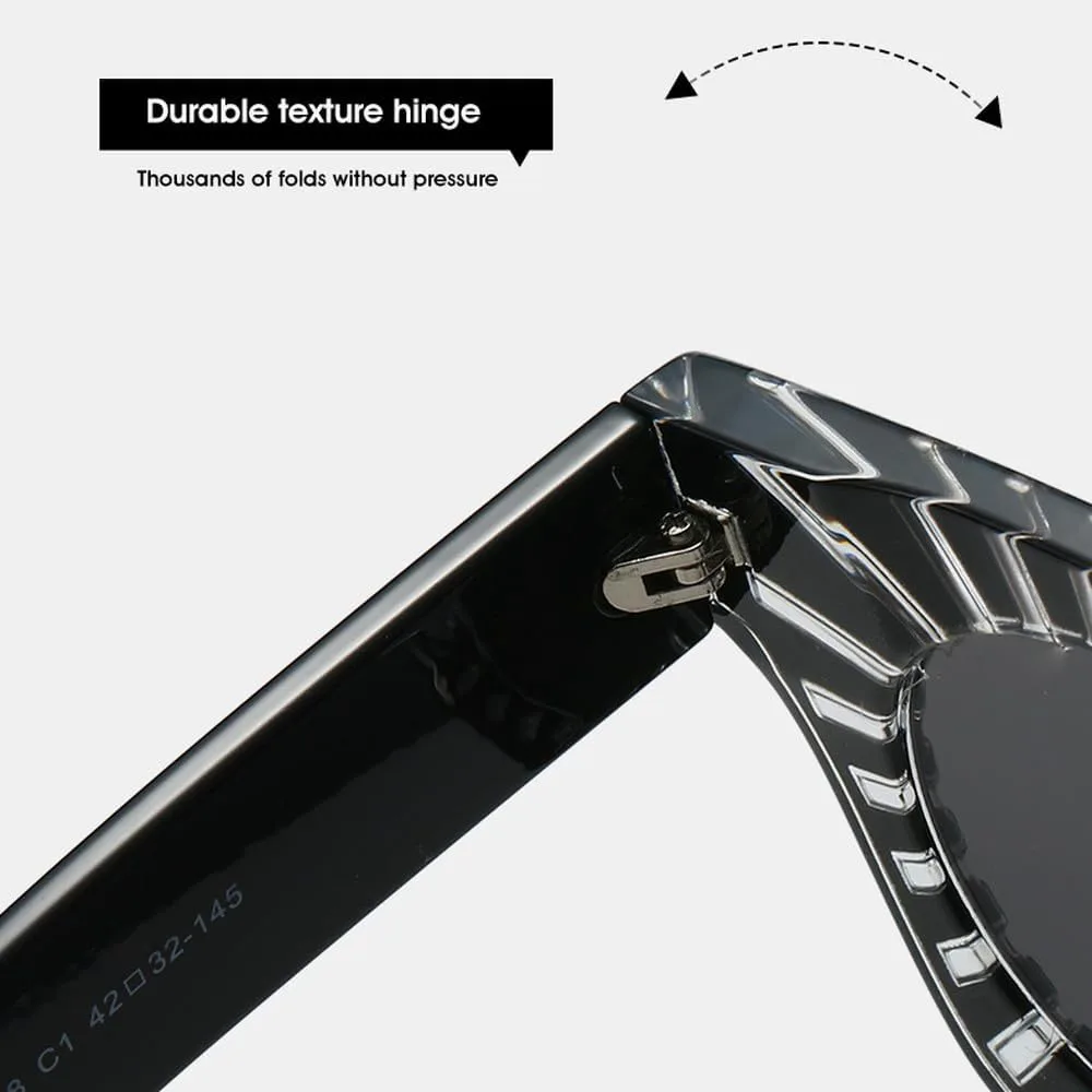 2027 Hollow Женские ретро-солнцезащитные очки в крупной оправе Модные солнцезащитные очки для активного отдыха с защитой от УФ-излучения UV400 MTZJH, Blue Champagne
2027 Hollow Женские ретро-солнцезащитные очки в крупной оправе Модные солнцезащитные очки для активного отдыха с защитой от УФ-излучения UV400 MTZJH, Blue Champagne