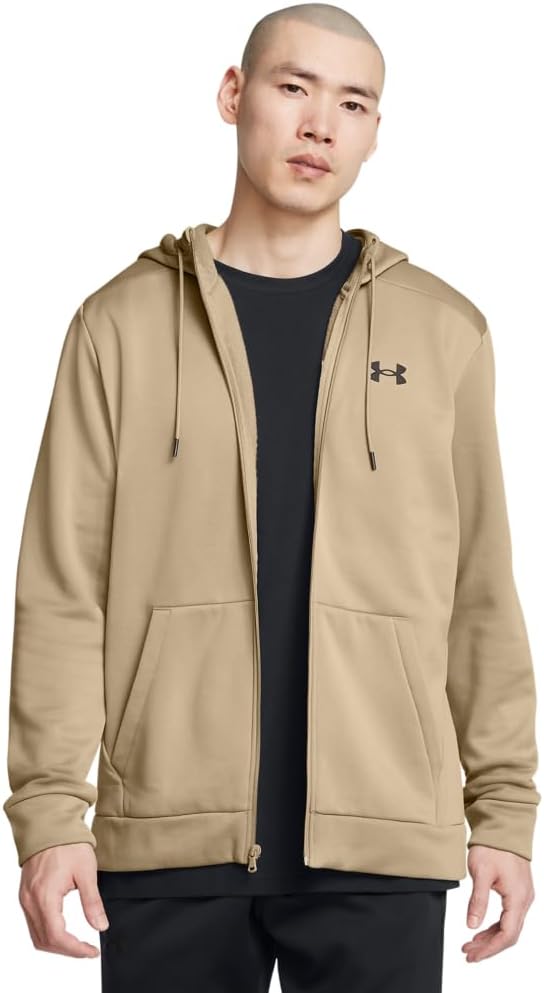 Толстовка Under Armour мужская Armourfleece с молнией, (299) City Khaki/Black
Толстовка Under Armour мужская Armourfleece с молнией, (299) City Khaki/Black