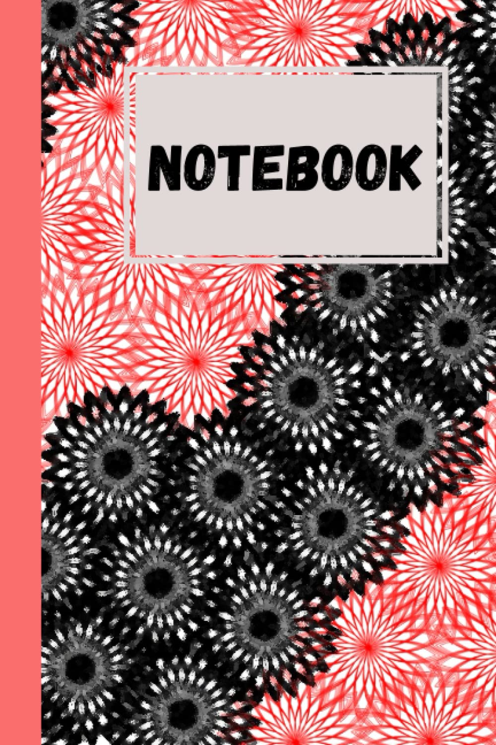 Notebook: black and light red flowers Notebook for all activity
Notebook: black and light red flowers Notebook for all activity