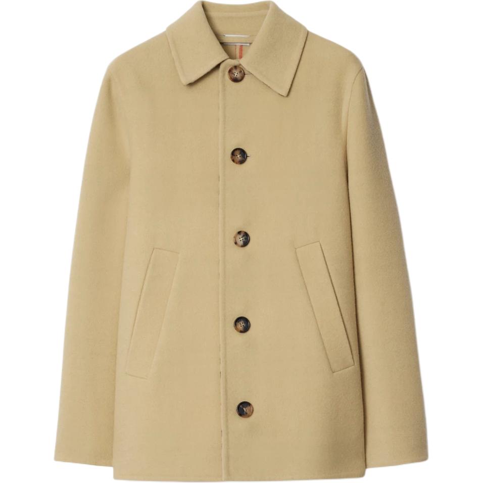 Однобортная шерстяная куртка Burberry, льняная
Однобортная шерстяная куртка Burberry, льняная