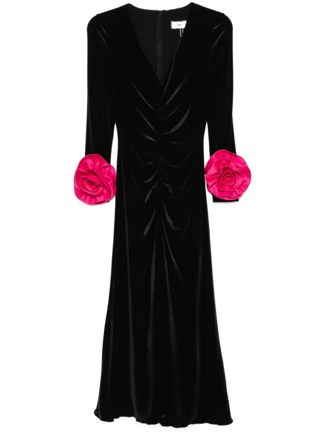 Бархатное платье-миди с цветочным узором NISSA, черный
Бархатное платье-миди с цветочным узором NISSA, черный