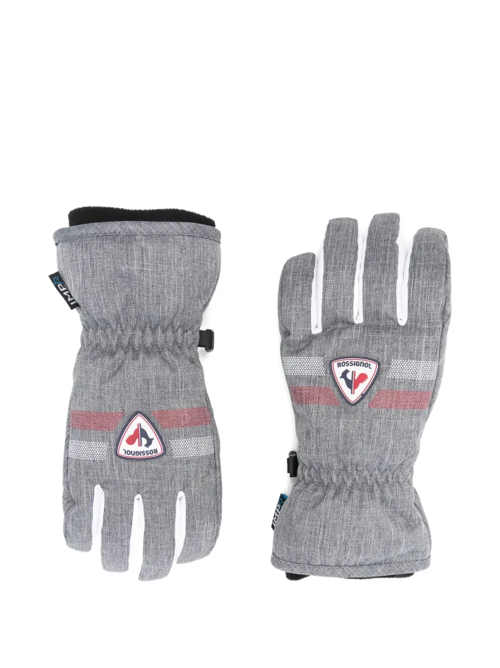 Перчатки с полосатыми деталями Rossignol, серый
Перчатки с полосатыми деталями Rossignol, серый
