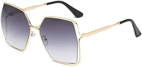 Женские солнцезащитные очки с градиентным покрытием, увеличенного размера, с полыми линзами, винтажные, из сплава, зеленые, с защитой от УФ-излучения UV400 MTZJH, 2
Женские солнцезащитные очки с градиентным покрытием, увеличенного размера, с полыми линзами, винтажные, из сплава, зеленые, с защитой от УФ-излучения UV400 MTZJH, 2