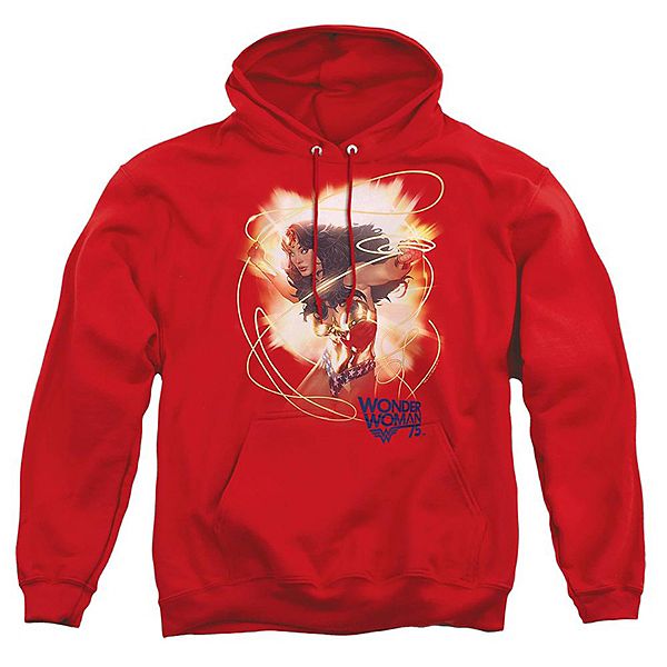 Толстовка Wonder Woman 75th Burst с капюшоном Licensed Character
Толстовка Wonder Woman 75th Burst с капюшоном Licensed Character