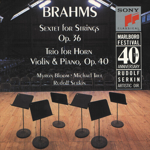 CD диск Brahms / Bloom / Serkin / Tree: Sextet 2 / Horn Trio
CD диск Brahms / Bloom / Serkin / Tree: Sextet 2 / Horn Trio