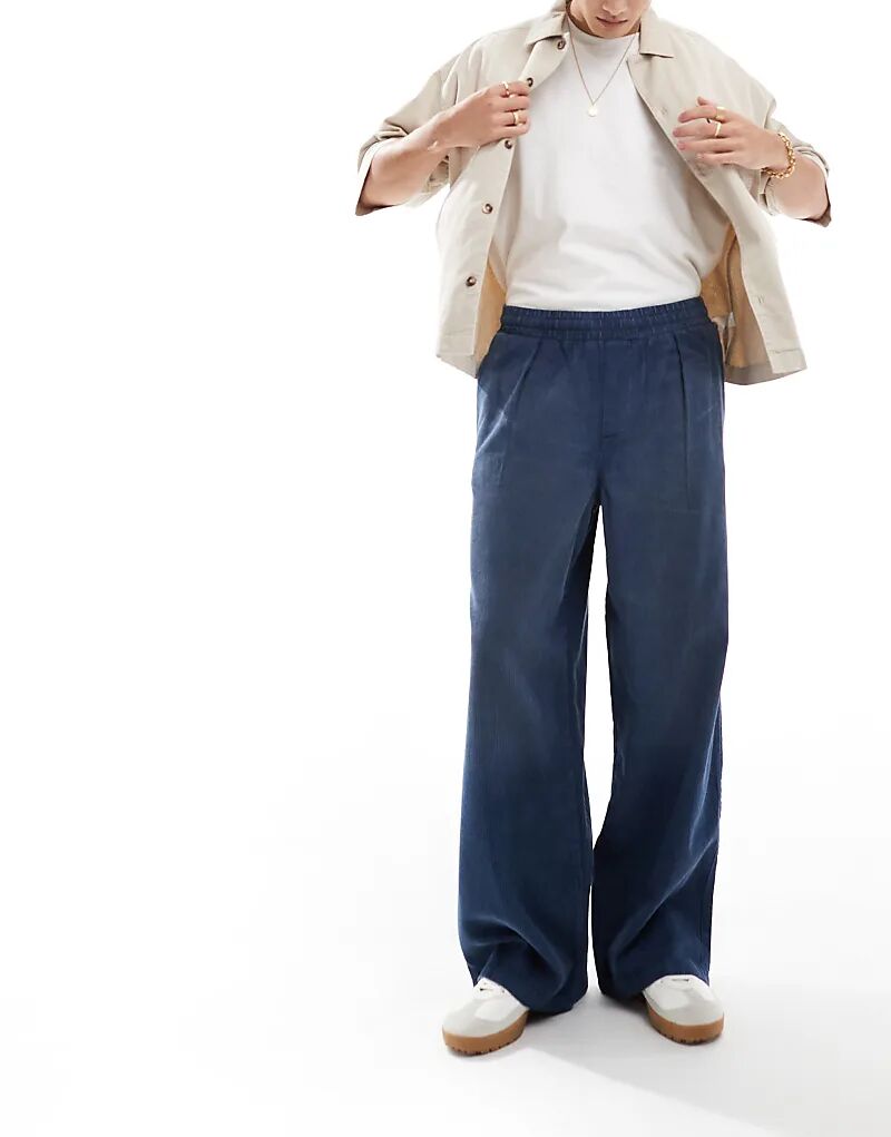 Очень мешковатые вельветовые брюки в выстиранном синем цвете ASOS DESIGN
Очень мешковатые вельветовые брюки в выстиранном синем цвете ASOS DESIGN