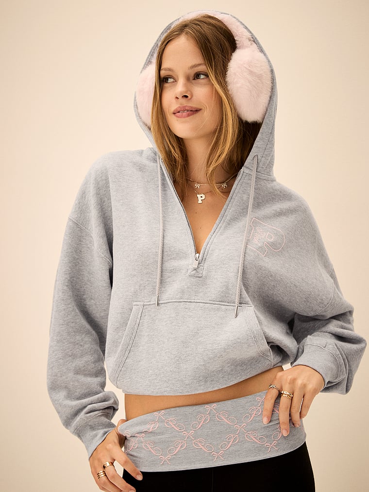 Толстовка с капюшоном Ivy Fleece Campus с застежкой-молнией на половину длины Pink, vs medium heather grey holiday
Толстовка с капюшоном Ivy Fleece Campus с застежкой-молнией на половину длины Pink, vs medium heather grey holiday