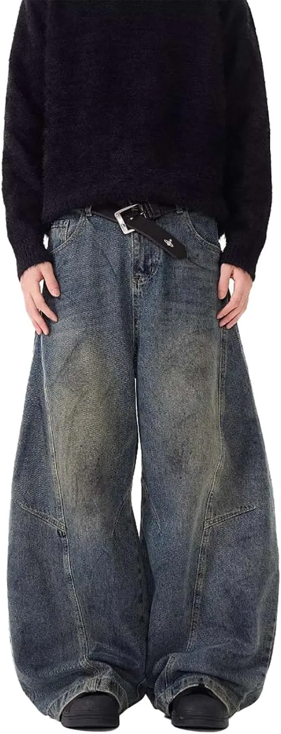 Багги джинсы для мужчин и женщин Y2K LUUTWAL
Багги джинсы для мужчин и женщин Y2K LUUTWAL