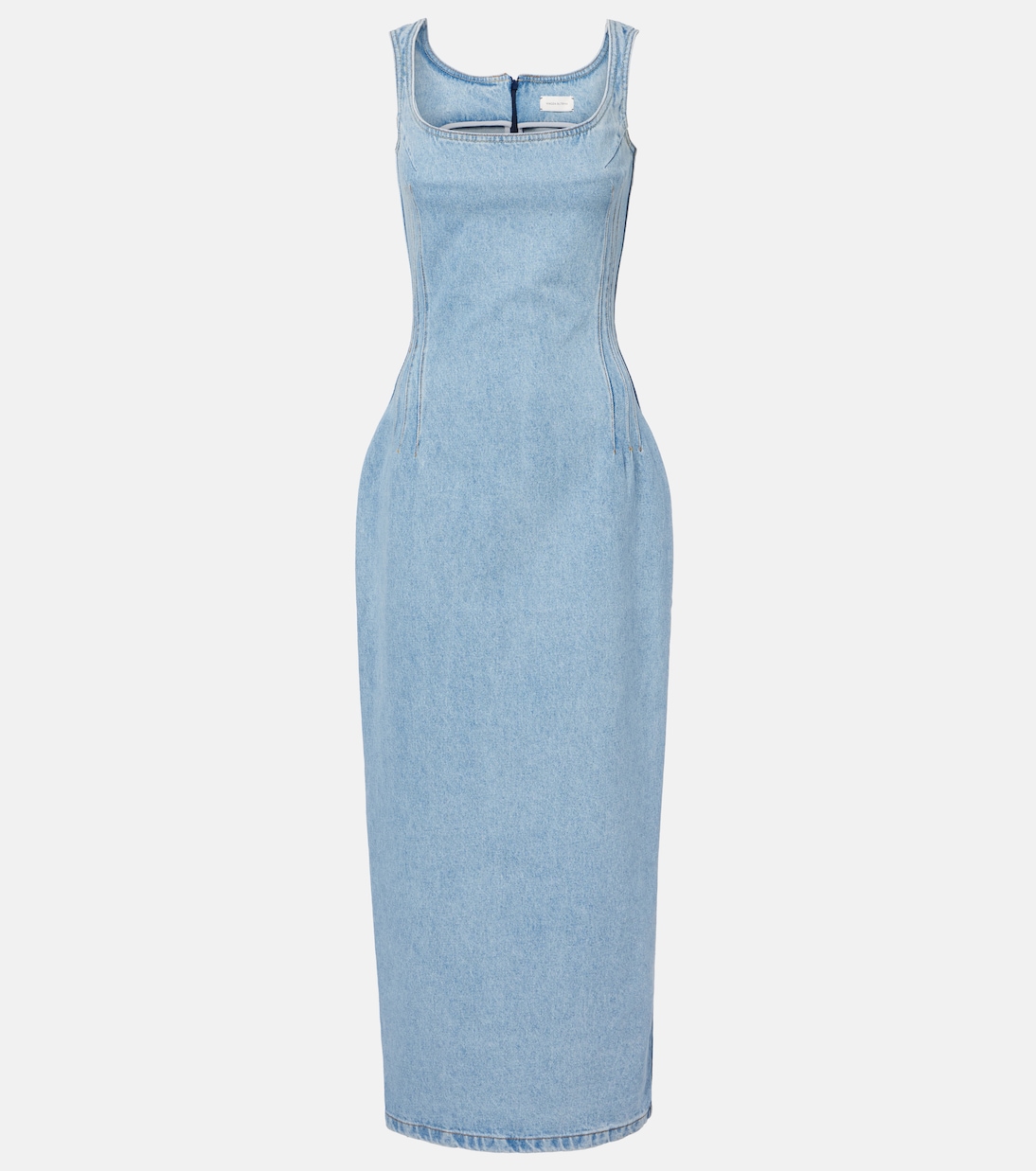 Джинсовое платье миди Magda Butrym, светло-синий
Джинсовое платье миди Magda Butrym, светло-синий